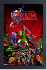 Cadre / Framed - Zelda (Battle)